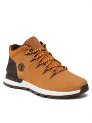 Timberland Sneakersy Sprint Trekker Mid TB0A257D231 Brązowy. Brązowe buty sportowe casual Timberland, bez wzorów, z nubiku, bez zapięcia. Za 379.99 zł.