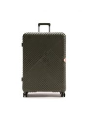 WITTCHEN Walizka duża 56-3P-843-85 Zielony. Zielone walizki Wittchen, bez wzorów, z tworzywa sztucznego, duże. Za 579.99 zł.
