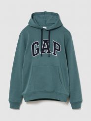 GAP Bluza w kolorze morskim rozmiar: XXL. Niebieskie bluzy GAP, xxl, bez wzorów, z kapturem. Za 124.11 zł.