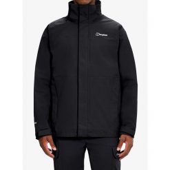 Kurtka GORE TEX męska Berghaus Hillwalker 2.0 IA Jkt Am. Czarne kurtki Berghaus, m, bez wzorów, z gore-texu, bez kaptura. Za 928.39 zł.