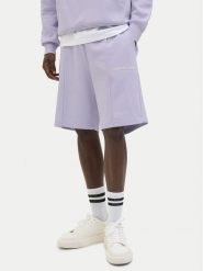 Jack&Jones Szorty sportowe Vesterbro 12252251 Fioletowy Relaxed Fit. Fioletowe krótkie spodenki sportowe Jack&Jones, m, bez wzorów, z syntetyku. Za 89.99 zł.