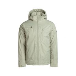 Męska wodoodporna kurtka techniczna Naluns M V2 Mount-Tex z termiczną wyściółką. Brązowe kurtki Izas, na jesień, m, bez wzorów. Za 443.43 zł.