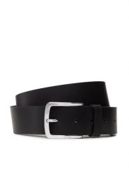 Boss Pasek Męski Jor-V 50471321 Czarny. Czarne paski Boss, bez wzorów, ze skóry. Za 189.99 zł.