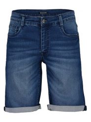 Blue Seven Szorty dżinsowe w kolorze granatowym rozmiar: L. Niebieskie szorty Blue Seven, l, z aplikacjami, z jeansu, klasyczne. Za 79.95 zł.