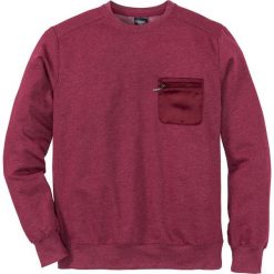 Bluza Regular Fit bonprix czerwony. Czerwone bluzy marki bonprix, z tkaniny. Za 37.99 zł.