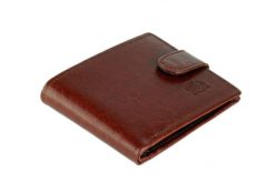 PERFEKT PLUS SK/15 A brązowy, portfel męski. Brązowe portfele Perfekt Plus, bez wzorów, ze skóry. Za 109.90 zł.