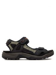ECCO Sandały Yucatan Sandal Sanda 6956450034. Czarne sandały ecco, z nubiku, bez zapięcia. Za 449.99 zł.