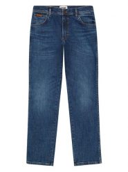 Wrangler Dżinsy - Regular fit - w kolorze granatowym rozmiar: W29/L32. Niebieskie jeansy Wrangler, l. Za 123.82 zł.