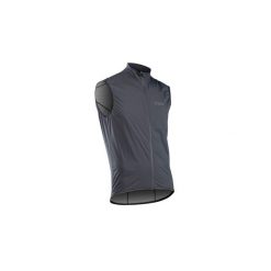 Kamizelka rowerowa NORTHWAVE Rainskin Vest ciemny szary. Szare kurtki przeciwdeszczowe Northwave, l, bez wzorów, bez kaptura. Za 276.00 zł.