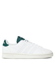 Adidas Sneakersy Advantage IF6096 Biały. Białe buty sportowe casual Adidas, bez wzorów, ze skóry, bez zapięcia. Za 229.99 zł.
