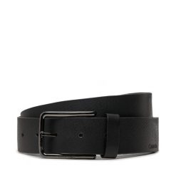 Pasek Męski Calvin Klein. Czarne paski CALVIN KLEIN, bez wzorów. Za 189.99 zł.