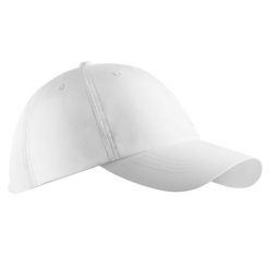 Czapka z daszkiem do golfa Inesis WW500. Białe czapki z daszkiem INESIS, bez wzorów, z materiału. Za 29.99 zł.