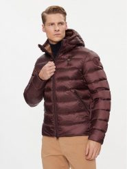 Blauer Kurtka puchowa 23WBLUC03075 Brązowy Regular Fit. Brązowe kurtki Blauer, l, bez wzorów, z puchu, bez kaptura. Za 959.99 zł.