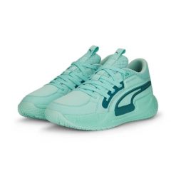 Buty do chodzenia męskie Puma COURT RIDER. Zielone buty do koszykówki Puma, bez zapięcia, do koszykówki. W wyprzedaży za 402.45 zł.