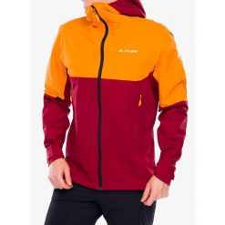 Kurtka przeciwdeszczowa męska Vaude Simony 2,5L Jacket IV. Czerwone kurtki Vaude, l, bez wzorów, bez kaptura. Za 681.99 zł.