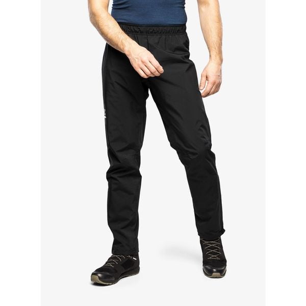 Spodnie przeciwdeszczowe męskie Haglofs Korp Proof Pant. Czarne szorty Haglöfs, m, bez wzorów. Za 382.99 zł.
