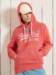 Superdry Bluza w kolorze pomarańczowym rozmiar: S. Pomarańczowe bluzy Superdry, s, bez wzorów, z bawełny, z kapturem. Za 150.37 zł.