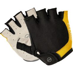 Rękawiczki rowerowe unisex madani krótkie TIGER`S PAW. Niebieskie rękawiczki MADANI, bez wzorów. Za 40.00 zł.