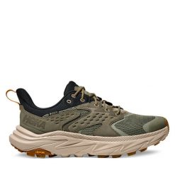 Trekkingi Hoka. Brązowe buty trekkingowe HOKA, bez wzorów, bez zapięcia. Za 649.99 zł.