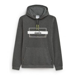 Bluza męska DIADORA HOODIE URBANITY. Czarne bluzy Diadora, m, bez wzorów, bez kaptura. Za 159.99 zł.