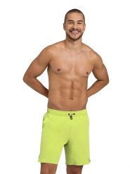 Arena Szorty kąpielowe w kolorze jaskrawozielonym rozmiar: M. Zielone kąpielówki Arena, m, bez wzorów, z materiału. Za 100.95 zł.
