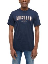 Mustang Koszulka w kolorze granatowym rozmiar: XXL. Niebieskie bezrękawniki Mustang, xxl, bez wzorów, z bawełny, bez kołnierzyka, bez ramiączek. Za 57.47 zł.