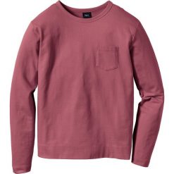 Bluza Regular Fit bonprix jeżynowy. Fioletowe bluzy bonprix, z dresówki. Za 37.99 zł.