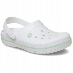 Chodaki Klapki Unisex Crocband 11016 Clog 42-43. Białe klapki Crocs, z materiału. Za 289.99 zł.