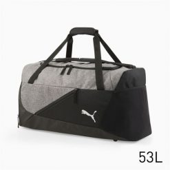Średnia torba piłkarska teamFINAL PUMA Black Medium Gray Heather. Czarne torby na ramię Puma, bez wzorów, na ramię, średnie, bez dodatków. Za 177.99 zł.