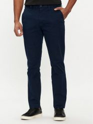 Tommy Jeans Chinosy Austin DM0DM19166 Granatowy Slim Fit. Niebieskie eleganckie spodnie Tommy Jeans, m, z bawełny. Za 249.99 zł.