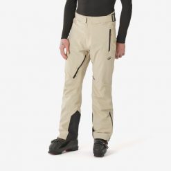 Spodnie narciarskie męskie Quechua 900. Czarne bielizna termoaktywna WED'ZE, l, bez wzorów, z materiału, bez ramiączek, narciarskie. Za 399.99 zł.