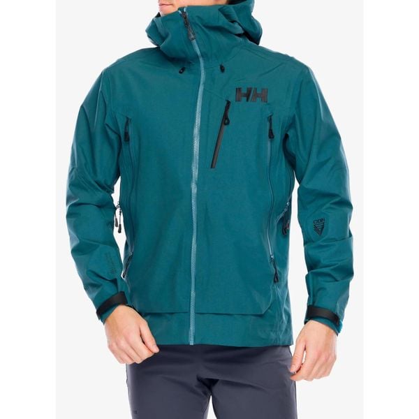 Kurtka z membraną męska Helly Hansen Odin 9 Worlds 3.0 Jacket. Zielone kurtki Helly Hansen, m, bez wzorów, bez kaptura. Za 1,784.99 zł.