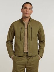 G-Star Kurtka przejściowa w kolorze khaki rozmiar: XL. Brązowe kurtki G-Star, xl, bez wzorów, z bawełny, bez kaptura. Za 234.42 zł.