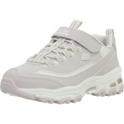 Buty SKECHERS DLITES - BIGGEST FAN Nago. Czerwone buty turystyczne Skechers, bez wzorów, z syntetyku, bez zapięcia, na fitness i siłownię. Za 264.99 zł.