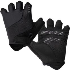 Rękawiczki rowerowe dla dorosłych krótkie Force Land unisex. Czarne rękawiczki FORCE, bez wzorów. Za 109.90 zł.