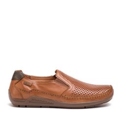 Półbuty Pikolinos. Brązowe eleganckie półbuty Pikolinos, bez wzorów, bez obcasa, bez zapięcia. Za 319.99 zł.