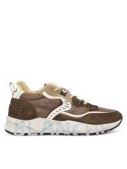 Voile Blanche Sneakersy Club 01 FUR. 2019471-02 Brązowy. Brązowe buty sportowe casual Voile Blanche, bez wzorów, ze skóry, bez zapięcia. Za 969.99 zł.