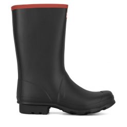 Kalosze Hunter. Czarne śniegowce Hunter, bez zapięcia. Za 349.99 zł.
