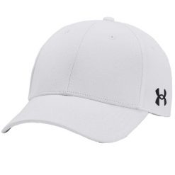 Męska Czapka Z Daszkiem Team Blitzing. Białe czapki z daszkiem Under Armour, bez wzorów. Za 136.99 zł.