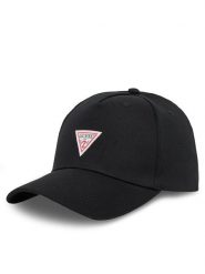 Guess Czapka z daszkiem AM9523 POL01 Czarny. Czarne czapki z daszkiem Guess, z aplikacjami, z bawełny. Za 109.99 zł.