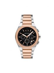 Armani Exchange Zegarek Rafael AX4181 Srebrny. Szare, analogowe zegarki Armani Exchange, srebrne. Za 979.99 zł.