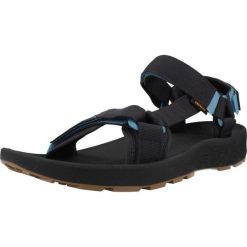 Sandały TEVA M HYDRATREK Niebieski. Niebieskie sandały Teva, z tkaniny, bez zapięcia. Za 330.99 zł.