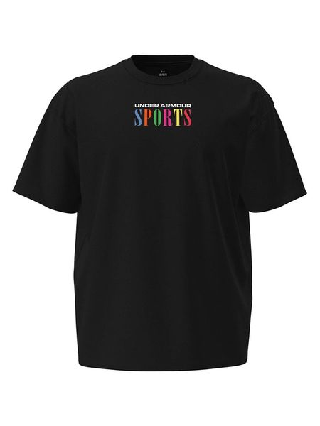 Under Armour Koszulka "HWT Sports" w kolorze czarnym rozmiar: XL. Czarne bezrękawniki Under Armour, xl, bez wzorów, bez kołnierzyka, bez ramiączek. Za 133.29 zł.