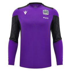 Koszulka treningowa z długim rękawem Glasgow Warriors Light 2024/25. Fioletowe bluzki z długim rękawem Macron, bez wzorów, bez kołnierzyka, bez ramiączek. Za 236.50 zł.