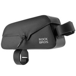 Torba rowerowa na ramę z magnetycznym zapięciem Rockbros AS-133. Czarne torby na ramię ROCKBROS, bez wzorów, z materiału, na ramię, bez dodatków. Za 99.00 zł.
