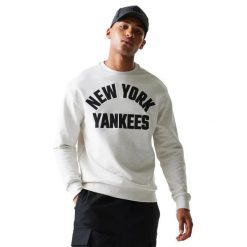 Bluza New Era MLB Graphic New York Yankees. Szare bluzy New Era, m, bez wzorów, bez kaptura. Za 375.00 zł.