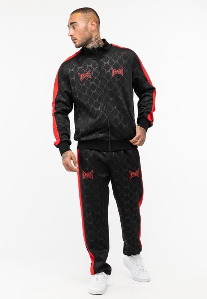 Dres o regularnym kroju Tapout Punkass. Czarne komplety dresowe TAPOUT, l, z aplikacjami, z dresówki, bez ramiączek. Za 362.52 zł.