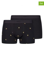Skiny Bokserki (2 pary) w kolorze czarnym rozmiar: M. Czarne bokserki Skiny, m, bez wzorów. Za 64.95 zł.