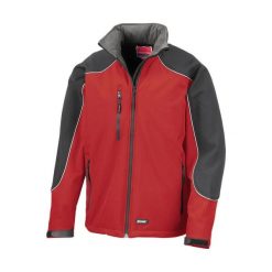 Kurtka softshell z kapturem Result Ice Fell. Czarne kurtki RESULT, m, bez wzorów, z elastanu, z kapturem. Za 249.75 zł.