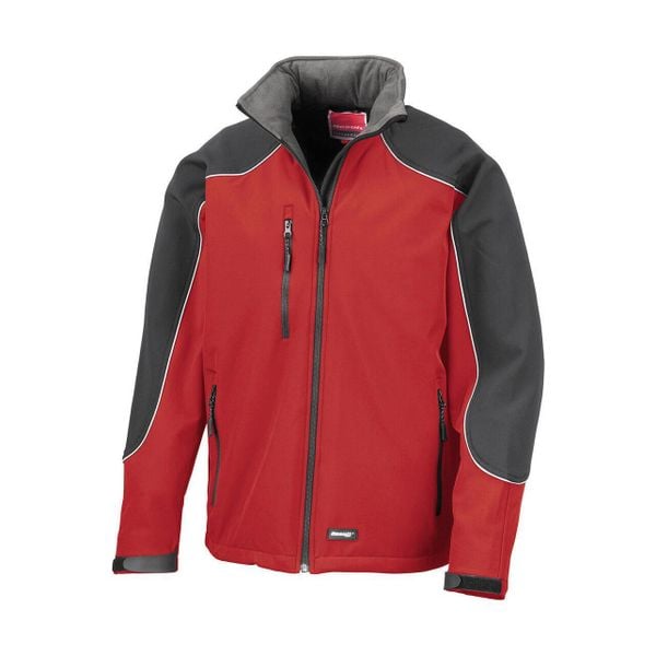 Kurtka softshell z kapturem Result Ice Fell. Czarne kurtki RESULT, m, bez wzorów, z elastanu, z kapturem. Za 249.75 zł.